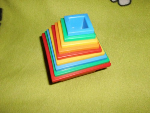 Baby geduldsspiel pyramide - geduldsspiel, +