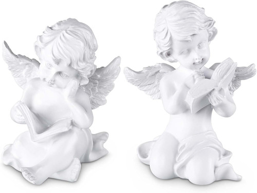 Cherub lesebuch engel figur - lesebuch,