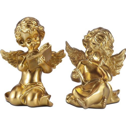 Engelsfigur cherub lesendes - engelsfigur,