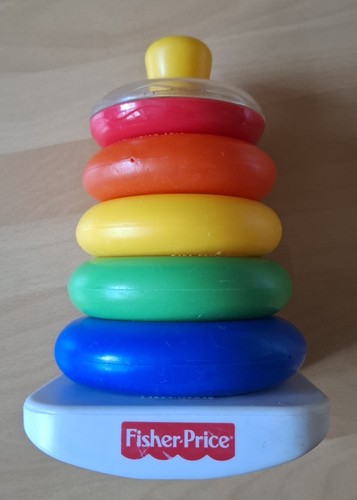 Fisher price farbring pyramide - fisher,